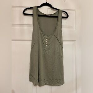 Pink Lily Tank Top
